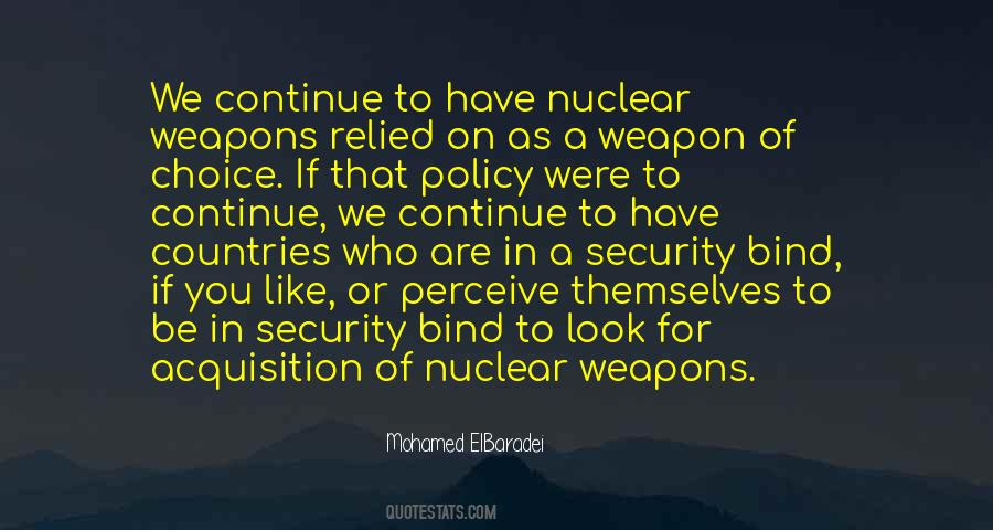 Nuclear Weapon Quotes #184367