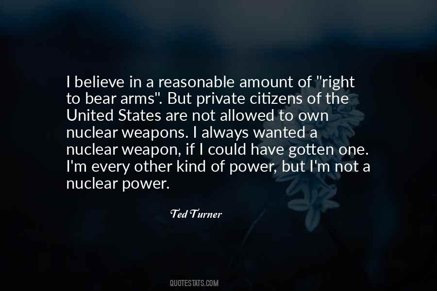 Nuclear Weapon Quotes #779160