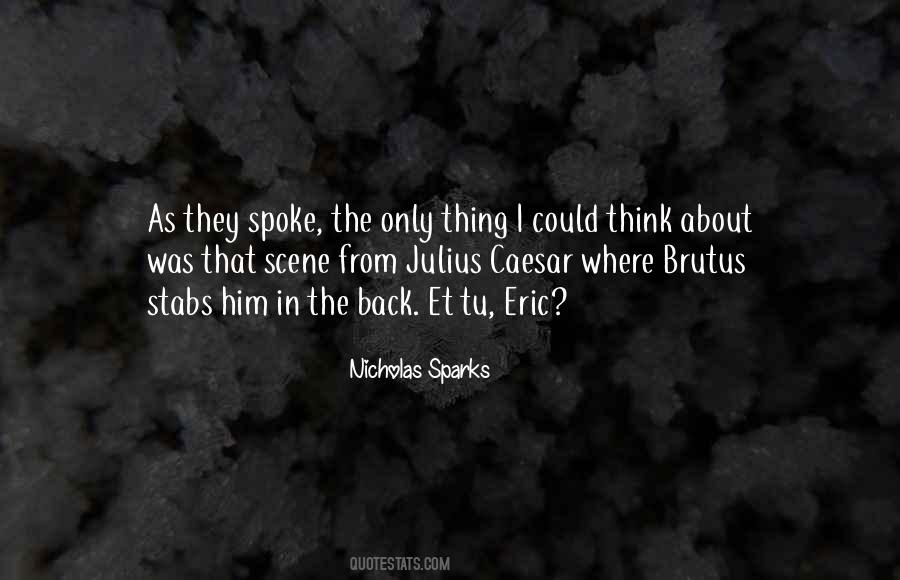 Quotes About Brutus Julius Caesar #706484
