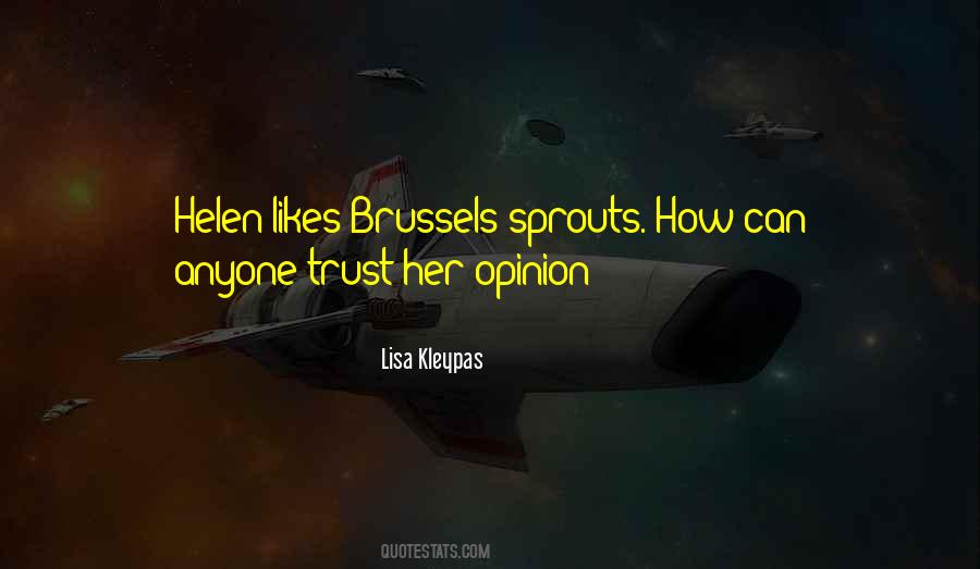 Quotes About Brussels Sprouts #1869568