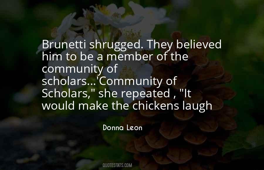 Quotes About Brunetti #742355