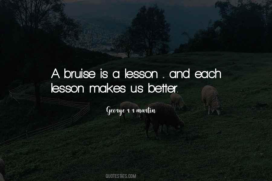 Quotes About Bruise #378693