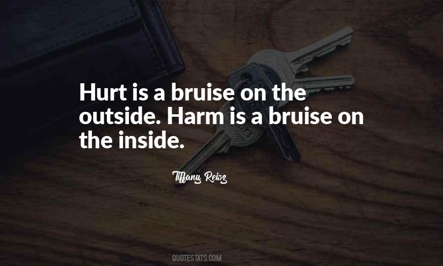 Quotes About Bruise #394409