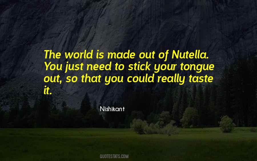 Nutella Love Quotes #819670
