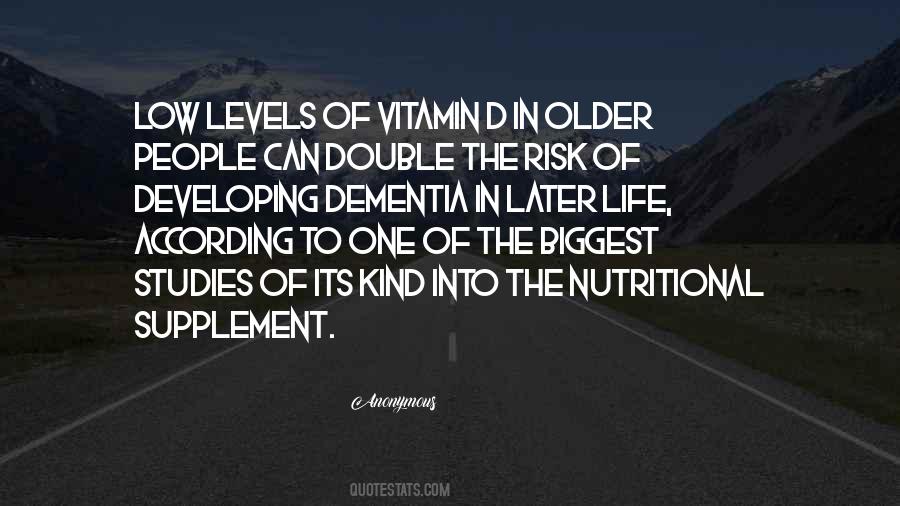 Nutritional Supplement Quotes #1337092