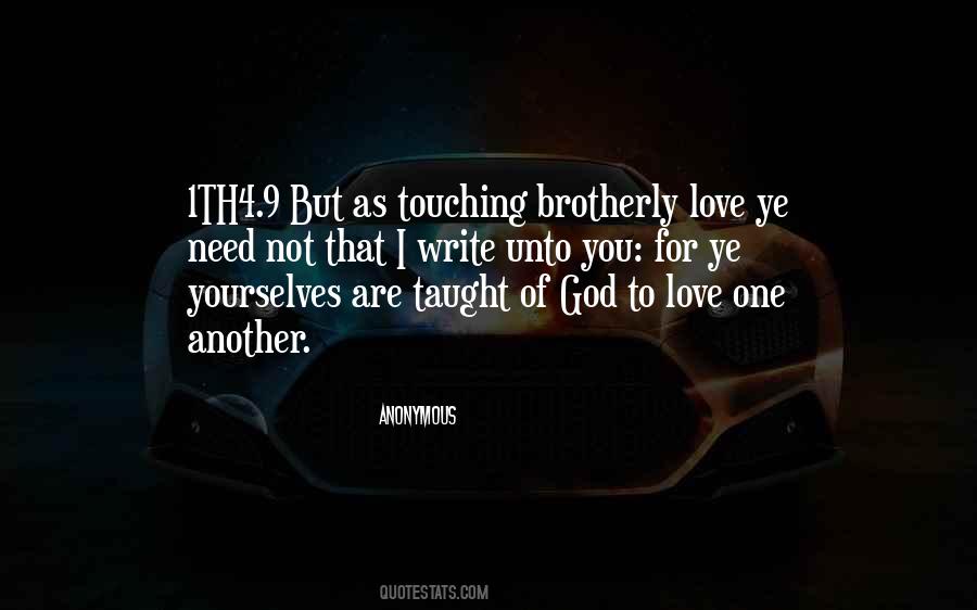 Quotes About Brotherly #1175192