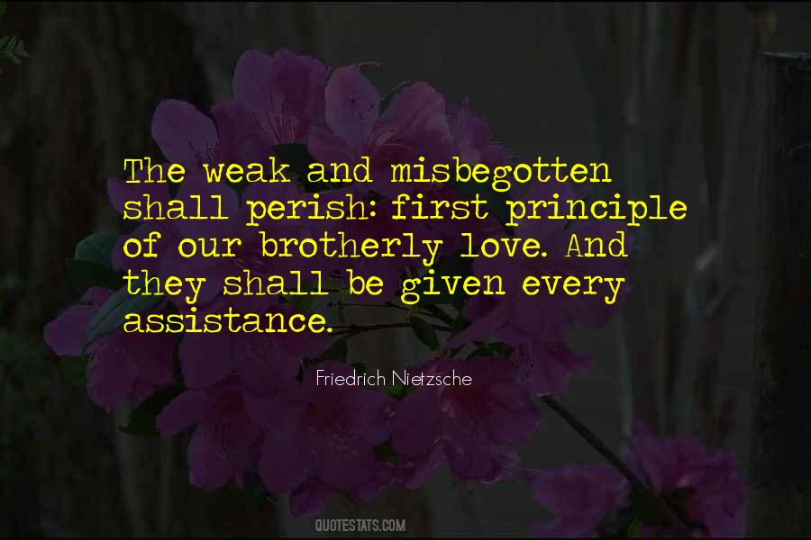 Quotes About Brotherly #98839