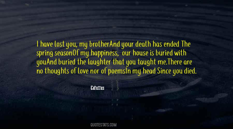 Quotes About Brother Death #324540
