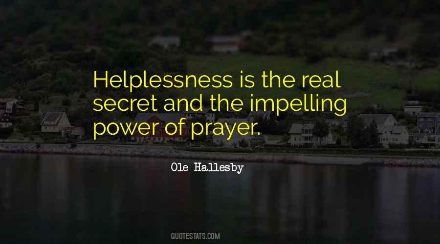 O Hallesby Quotes #1373152