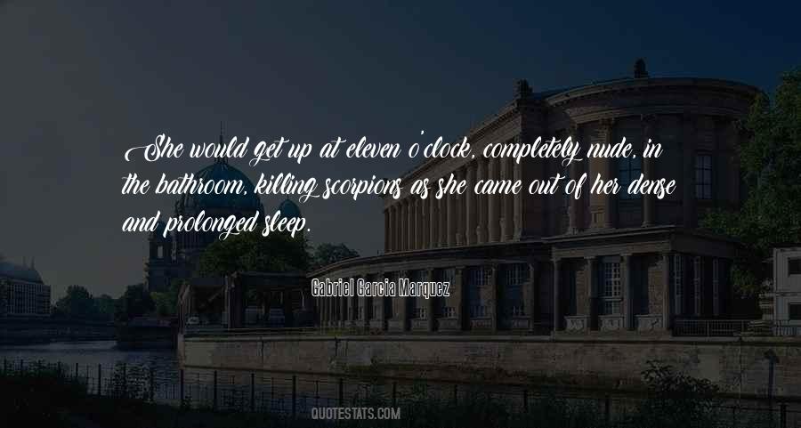 O'clock Quotes #1234759