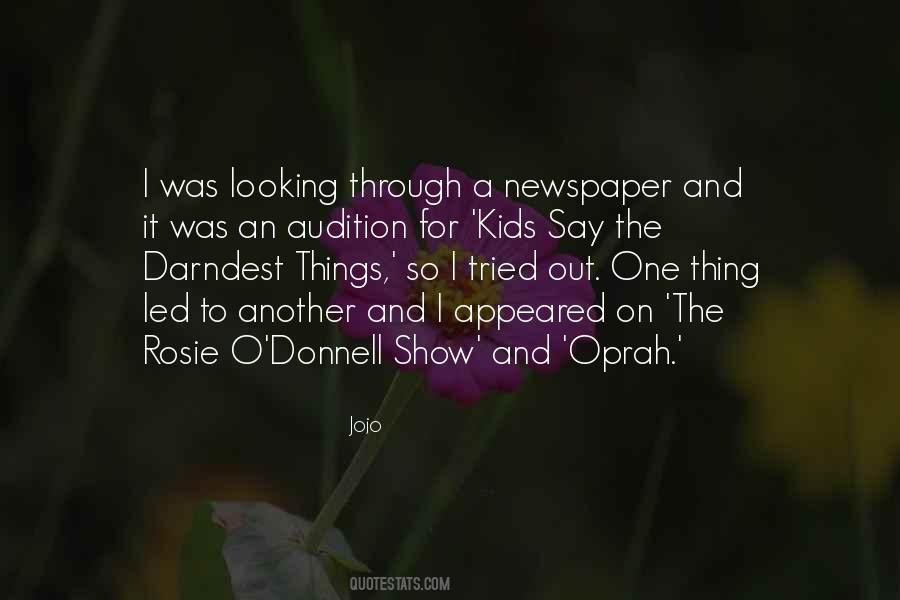 O'donnell Quotes #1540636