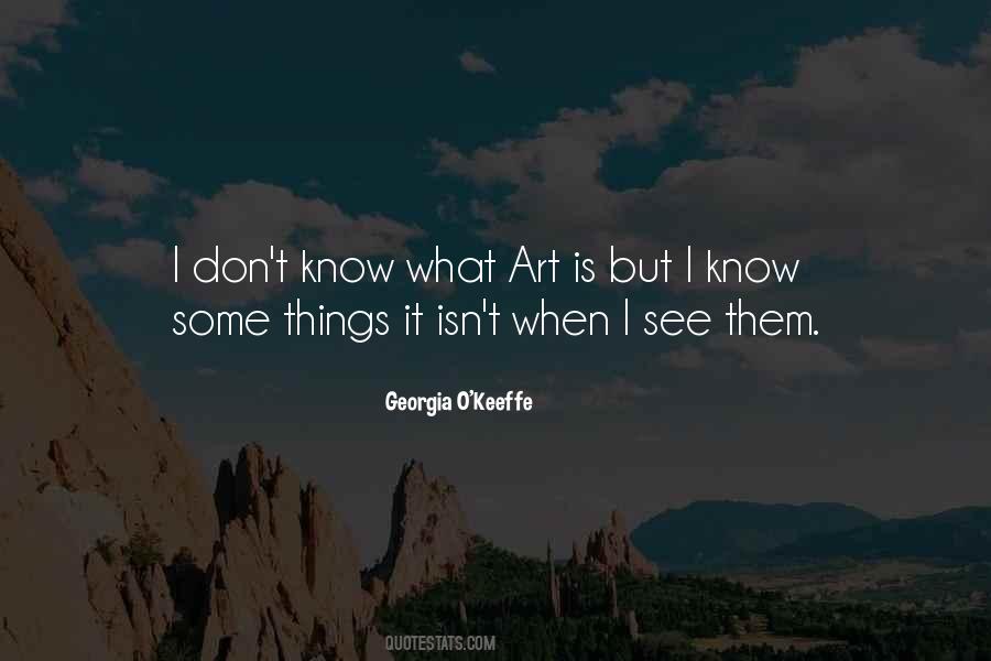 O'keeffe Quotes #172142