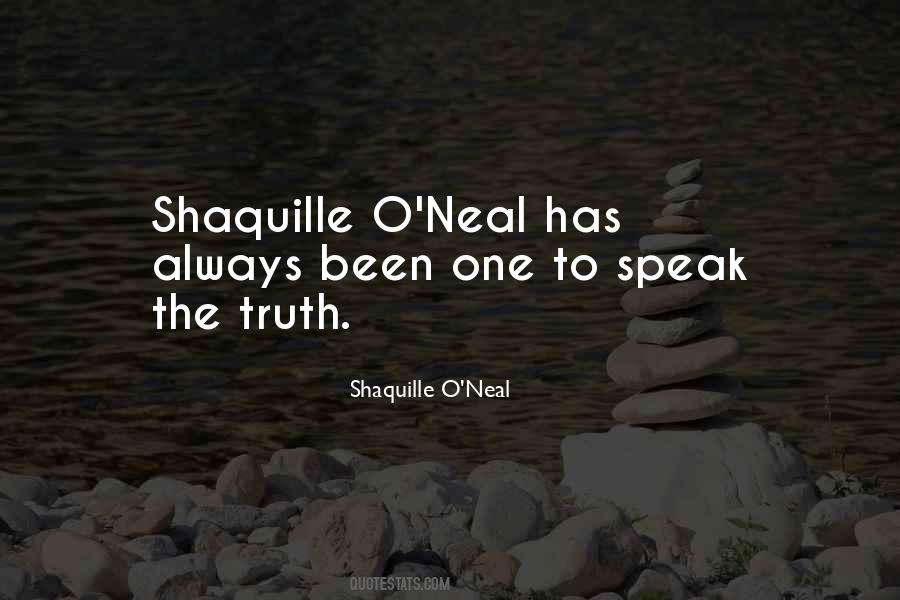 O'neal Quotes #1321423
