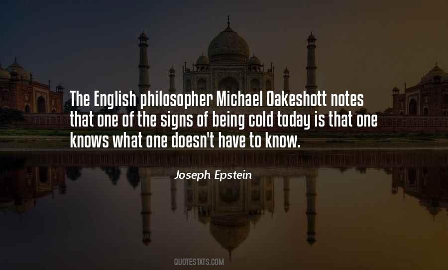 Oakeshott Quotes #1144032