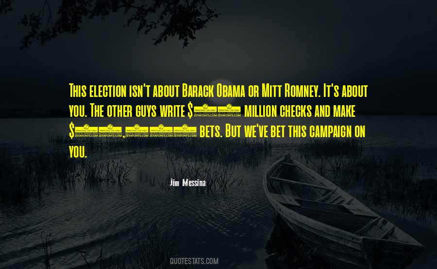 Obama Campaign Quotes #554053