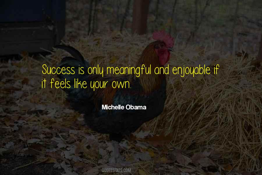 Obama Michelle Quotes #281599