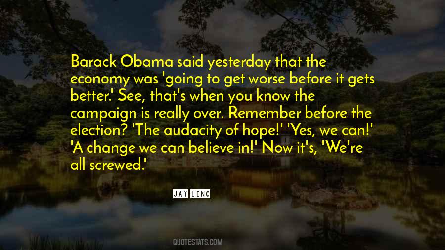 Obama Yes We Can Quotes #1553948