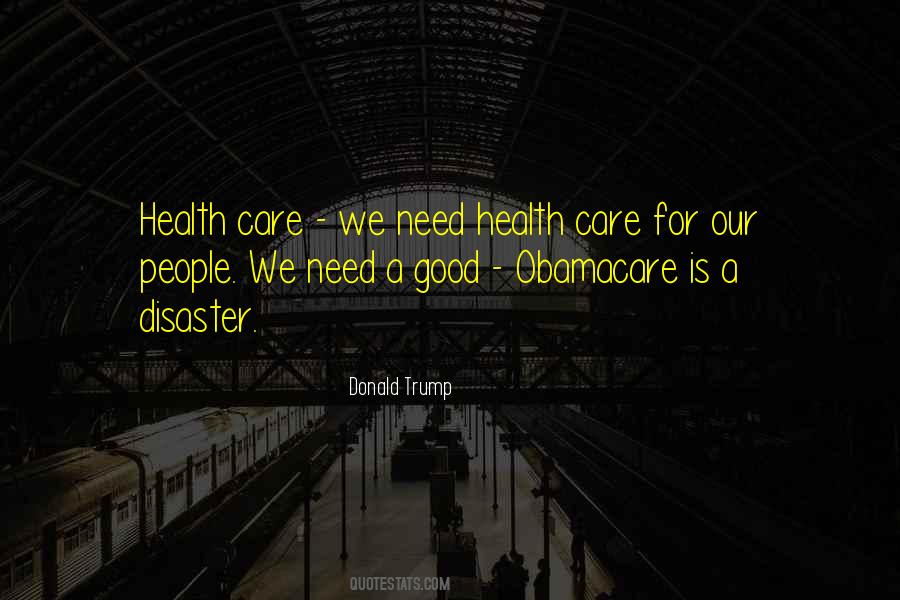 Obamacare Health Care Quotes #1406207