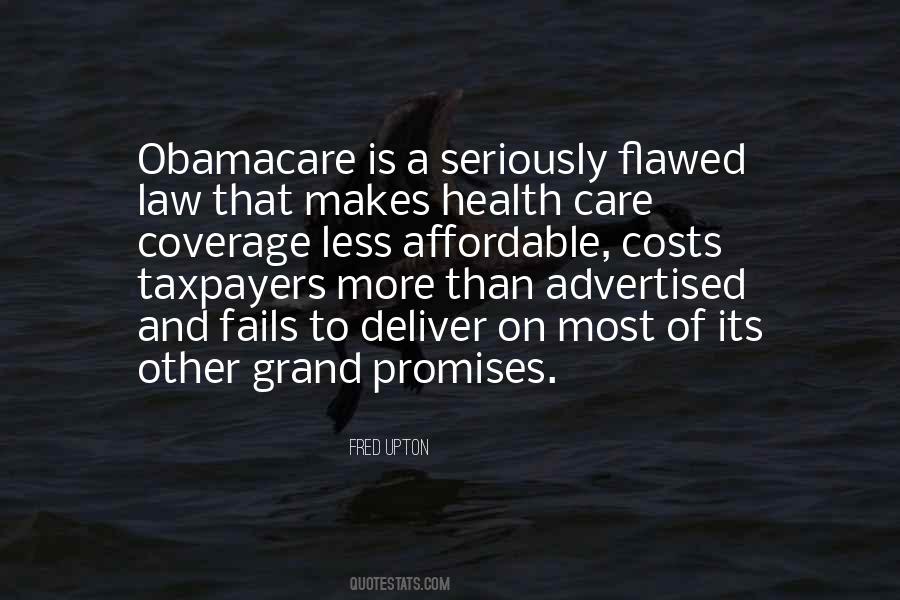 Obamacare Health Care Quotes #295990