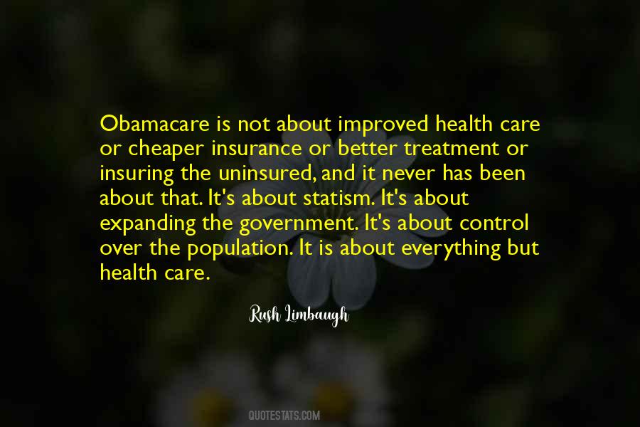 Obamacare Health Care Quotes #301347