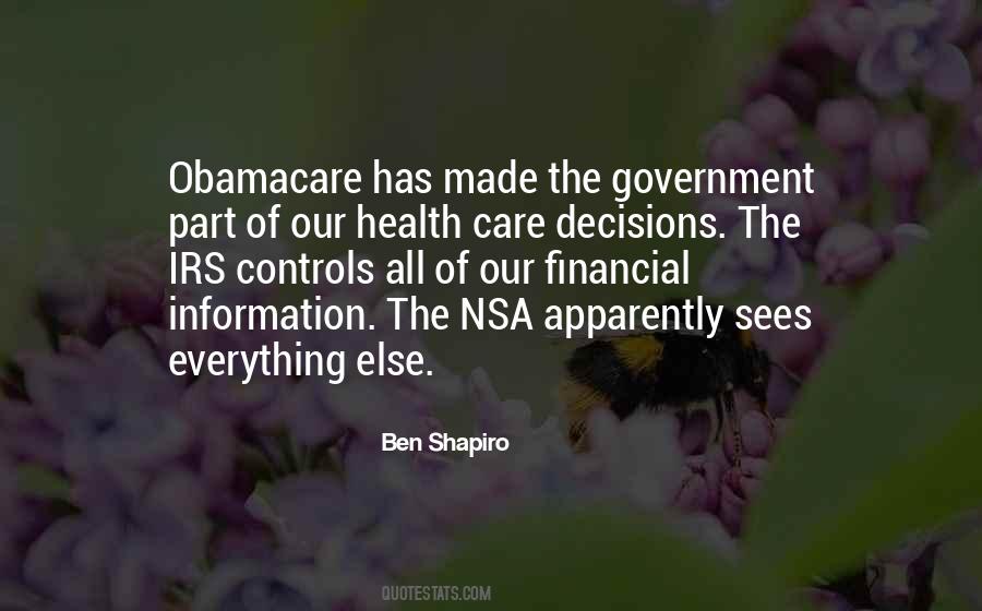 Obamacare Health Care Quotes #913970