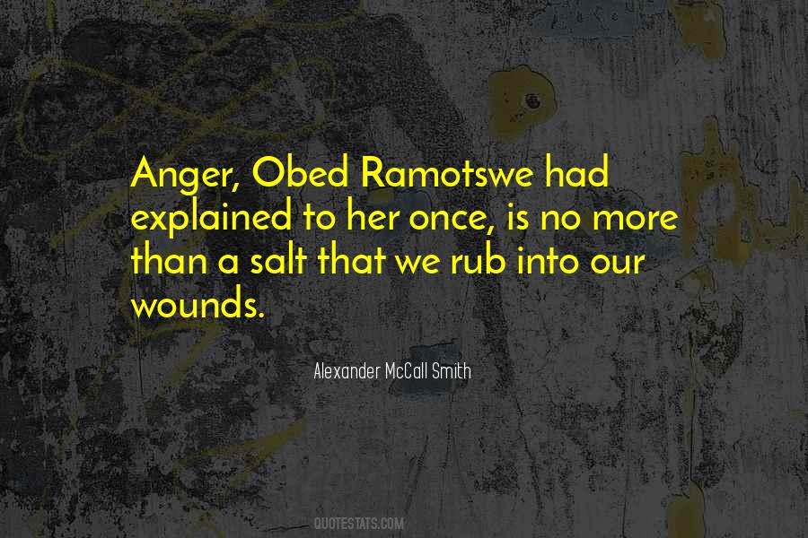 Obed Ramotswe Quotes #990585