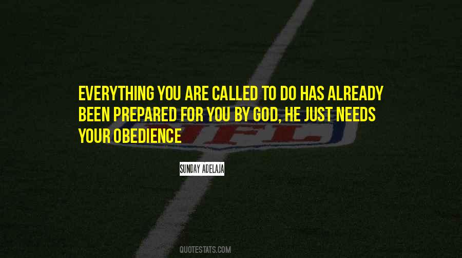 Obedience God Quotes #383553