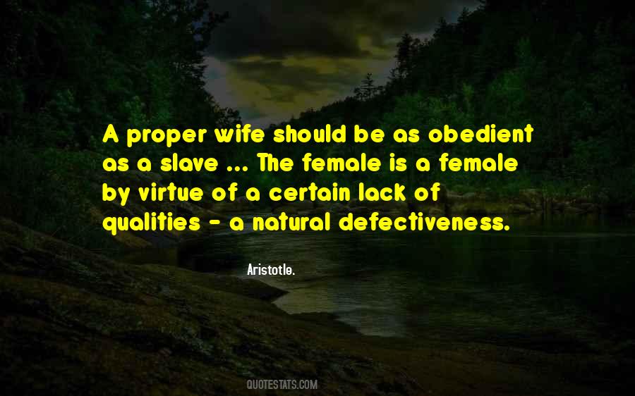 Obedient Wife Quotes #405464