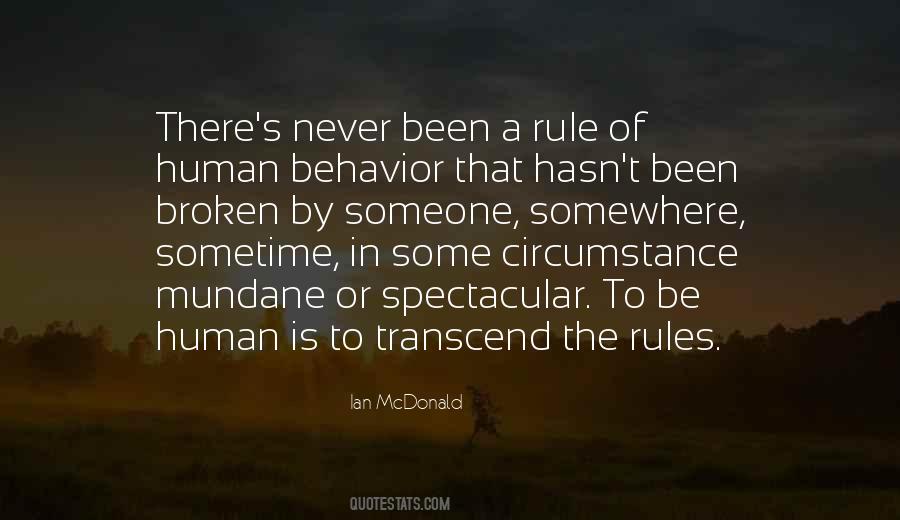 Quotes About Broken Rules #124609