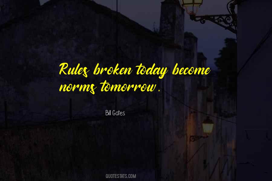 Quotes About Broken Rules #1666868