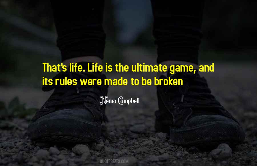 Quotes About Broken Rules #1861394