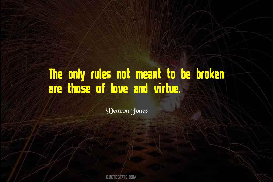 Quotes About Broken Rules #600996