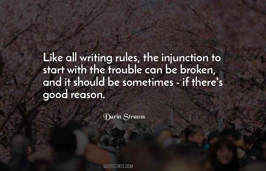 Quotes About Broken Rules #820945
