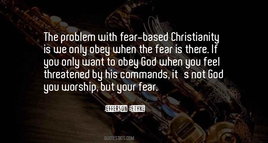 Obey God Quotes #1057367