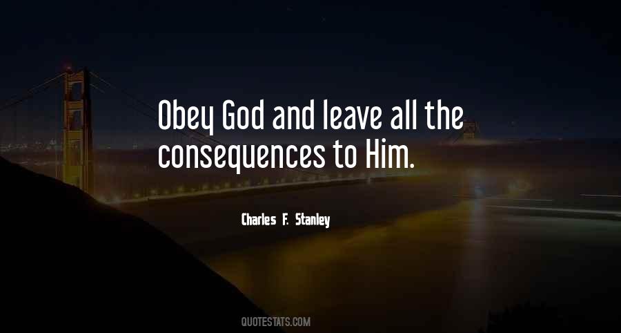 Obey God Quotes #1607841