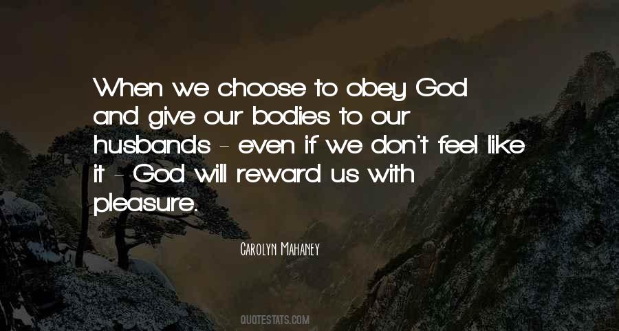 Obey God Quotes #374041