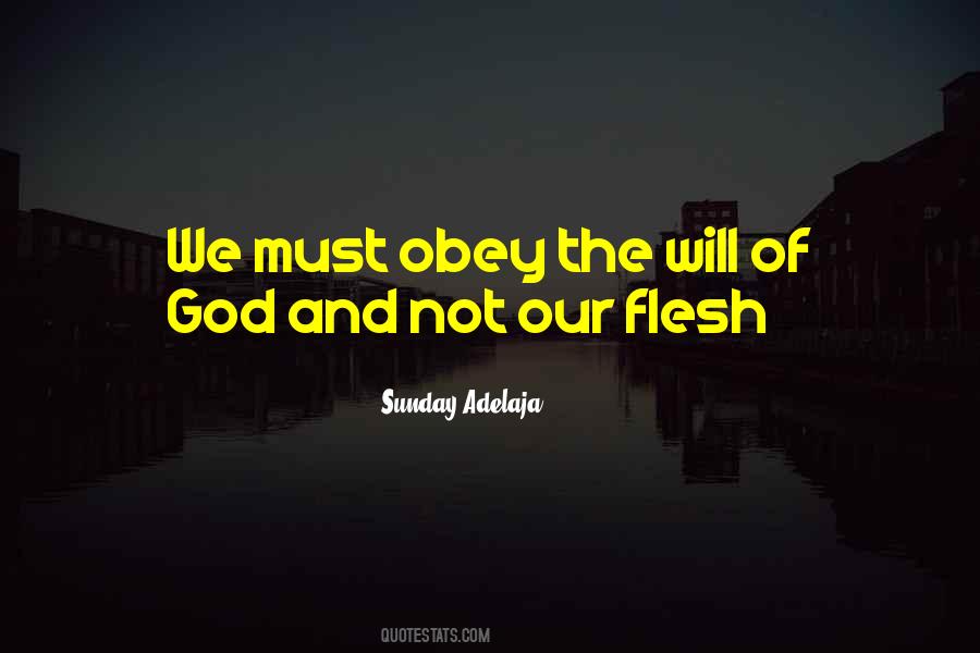 Obey God Quotes #71070