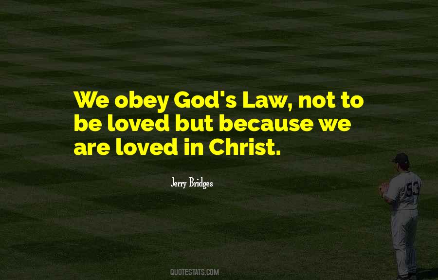 Obey God Quotes #83172