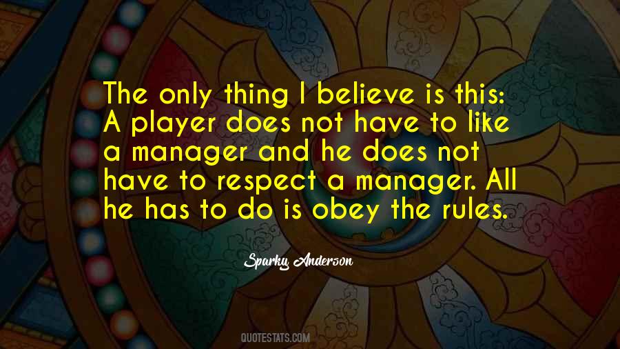 Obey My Rules Quotes #975549