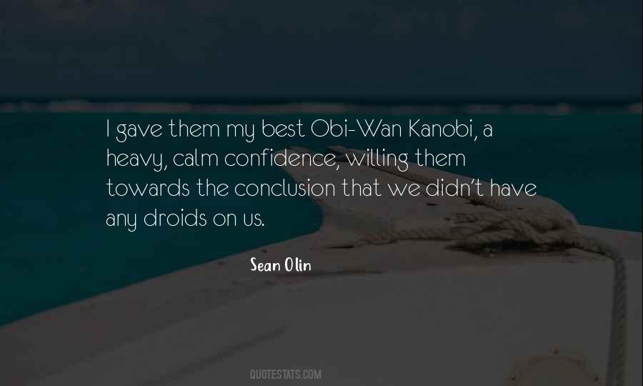 Obi Wan's Quotes #276408