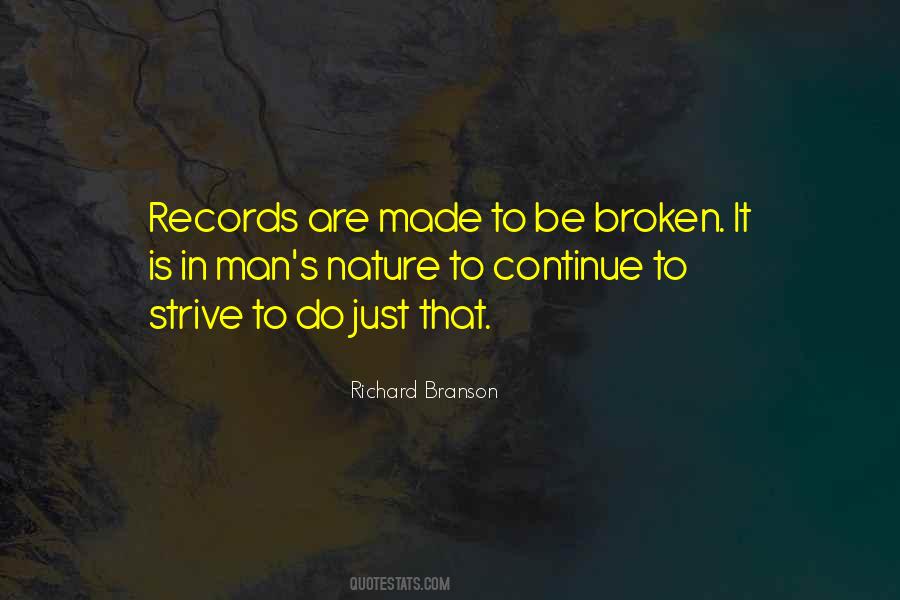 Quotes About Broken Records #1350225