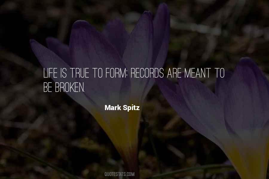 Quotes About Broken Records #40696