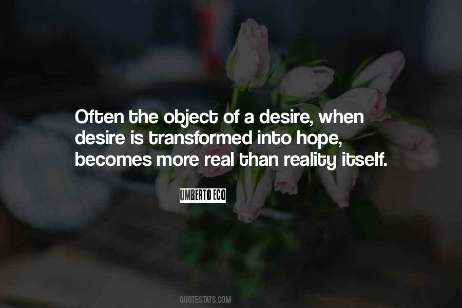 Object Of Desire Quotes #868744