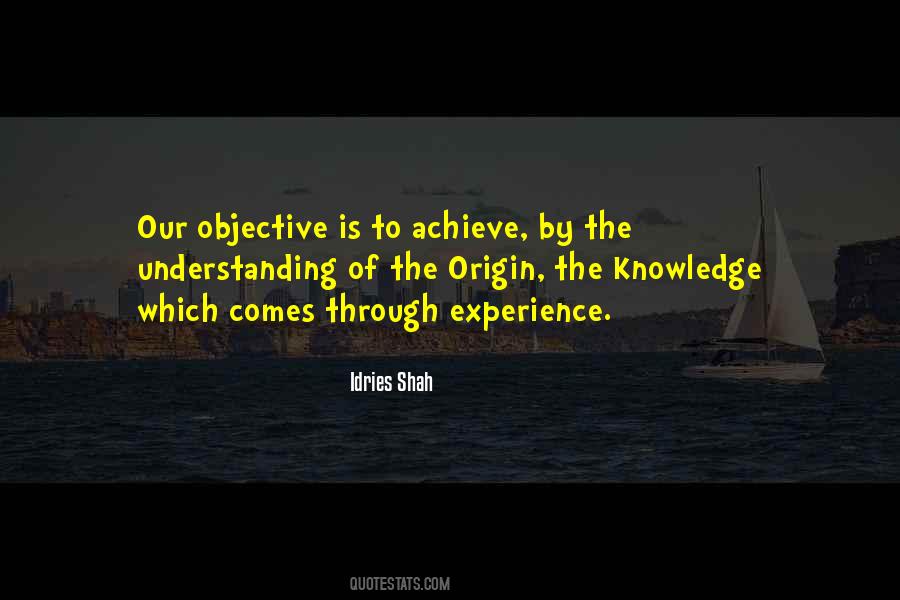 Objective Knowledge Quotes #1691793