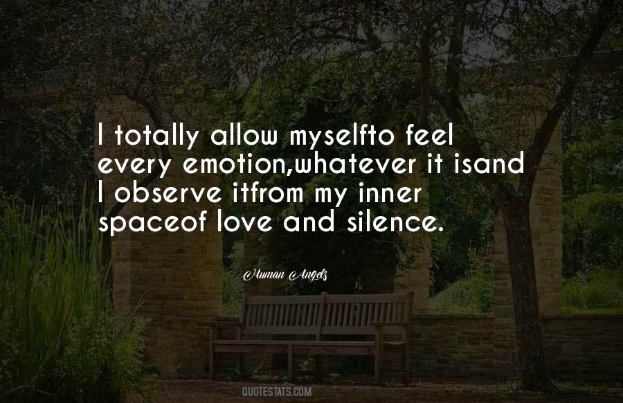Observe Silence Quotes #721749