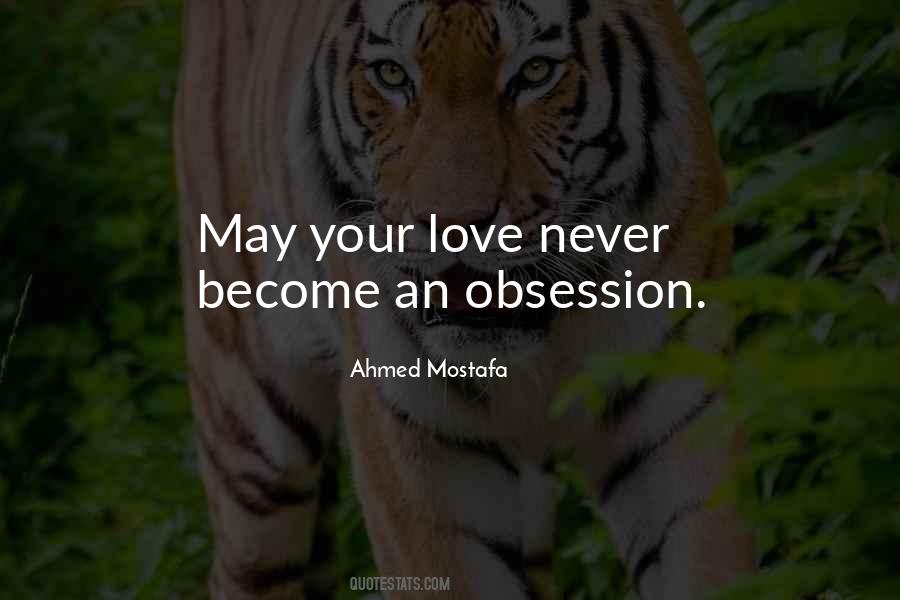 Obsession Love Quotes #484567