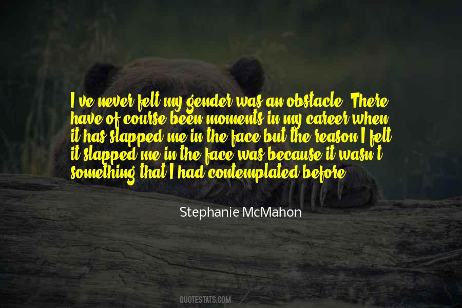 Obstacle Course Quotes #1562883