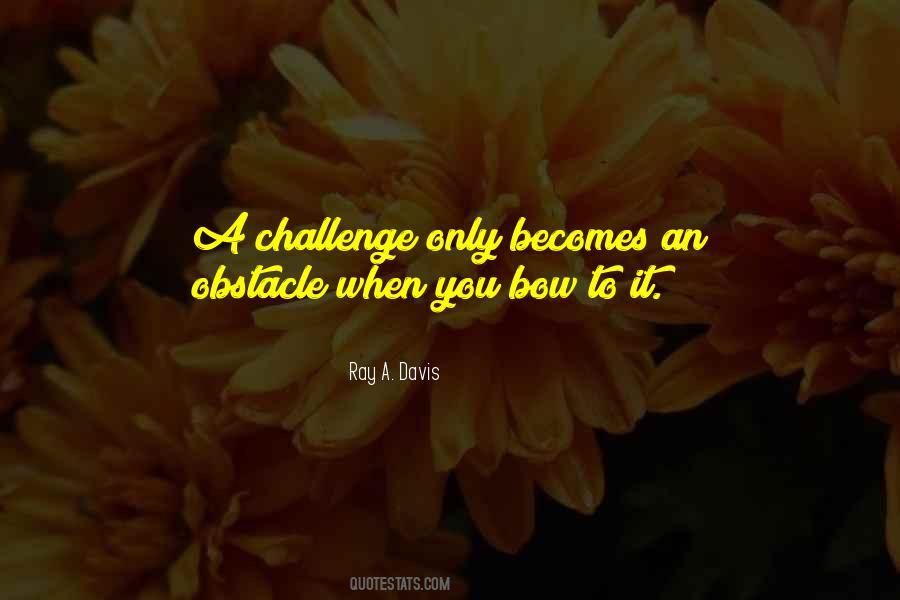 Obstacle Course Quotes #65265