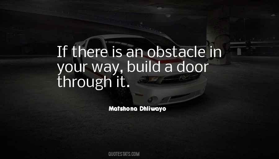 Obstacle Quotes #1367989