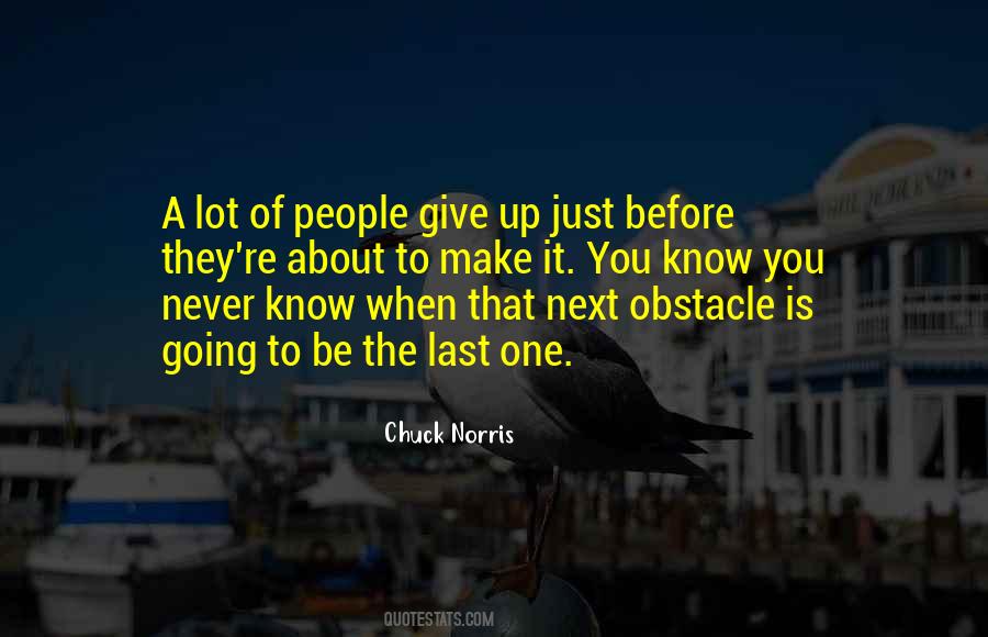 Obstacle Quotes #1380474